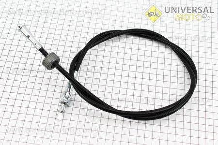 Трос спідометру L = 1150мм (квадрат-лопатка, гайка-шток). Китай (Запчастини до МТ, УРАЛ, К-750 / UM3411-V07)