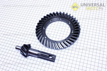 Планетарна пара 8зб МТ (просаджені місце установки голчастого підшипника на валу, обертається внутрішня обойма підшипника). Китай (Запчастини до МТ, УРАЛ, К-750 / UM3411-V25)