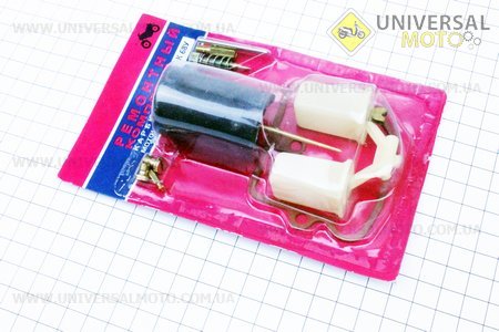 Ремонтний комплект карбюратора К68У (лівий), 9 деталей + поплавок. Китай (Запчастини до МТ, УРАЛ, К-750 / UM3411-V39)