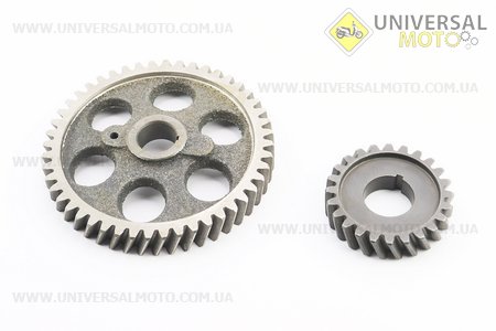 Шестерні ГРМ комплект 2шт МТ. Китай (Запчастини до МТ, УРАЛ, К-750 / UM3411-V55)