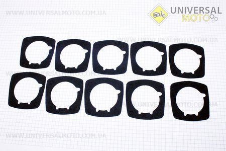 Прокладка циліндра УРАЛ, комплект 10шт, (папір). Украина (Запчастини до МТ, УРАЛ, К-750 / UM3411-V72)