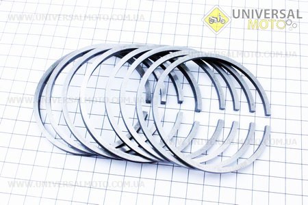 Кільця поршневі комплект 8шт МТ10-36, MT10-32, M63, М66, М67, М67-36, М72, К-750, К-750М h = 3,0 мм 2р. 78,50мм. Китай (Запчастини до МТ, УРАЛ, К-750 / UM3411-V94)