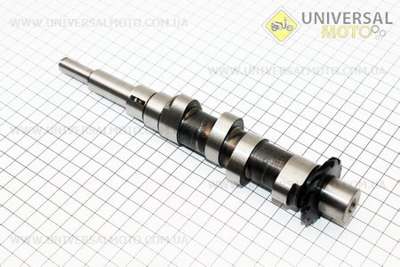 Распредвал УРАЛ (нового образца). Китай (Мотоцикл МТ, УРАЛ, К-750 / UM3412-V10)