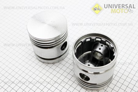 Поршень 2 штуки К-750 3р.. Китай (Мотоцикл МТ, УРАЛ, К-750 / UM3412-V21)
