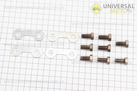 Болт кріплення планетаркі комплект 8шт (можливий наліт). Китай (Запчастини до МТ, УРАЛ, К-750 / UM3412-V44)