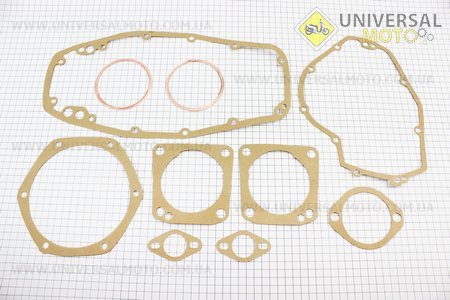 Прокладки двигателя к-кт 11шт (электрокартон, медь) МТ