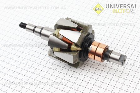 Якорь генератора МТ. Китай (Мотоцикл МТ, УРАЛ, К-750 / UM3412-V60)