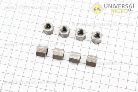 Гайка М8 шпильки циліндрів комплект 8шт. Китай (Запчастини до МТ, УРАЛ, К-750 / UM3412-V75)