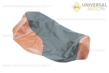 Чехол сиденья МТ (эластичный, прочный материал) черный/коричневый. Украина (Мотоцикл МТ, УРАЛ, К-750 / UM3412-V97)