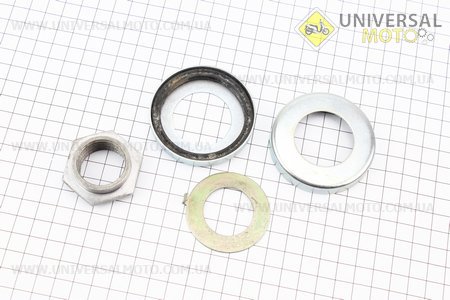 Пильник рульової колонки з гайкою і шайбою МТ. Китай (Запчастини до МТ, УРАЛ, К-750 / UM3413-V06)