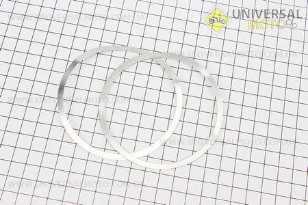 Прокладка головки циліндра МТ, комплект 2шт, (алюміній). Украина (Запчастини до МТ, УРАЛ, К-750 / UM3413-V13)