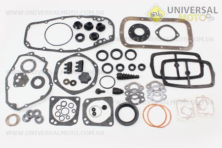 Ремонтний комплект гумових деталей МТ, 66 деталей "Мототрек". Украина (Запчастини до МТ, УРАЛ, К-750 / UM3413-V41)