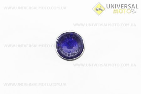 Вічко панелі приладів синій з лампочкою МТ. Россия (Запчастини до МТ, УРАЛ, К-750 / UM3414-V44)