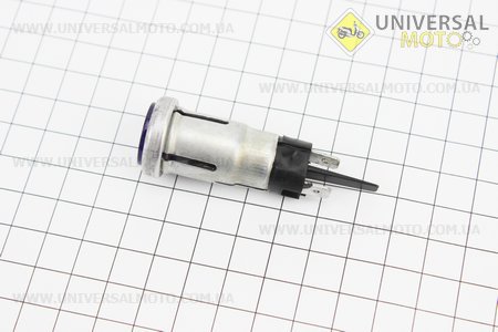 Вічко панелі приладів синій з лампочкою МТ. Россия (Запчастини до МТ, УРАЛ, К-750 / UM3414-V44)