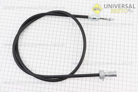 Трос спідометра (квадрат-лопатка, гайка-шток) (трос 116см; кожух 112см). Польша (Запчастини до МТ, УРАЛ, К-750 / UM3414-V74)