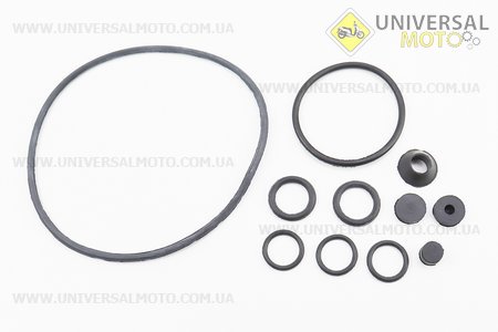 Ремонтний комплект гумових деталей МТ, 11 деталей. Украина (Запчастини до МТ, УРАЛ, К-750 / UM3414-V83)