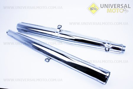 Глушник П + Л Юпітер. Китай (Запчастини  на мотоцикл ІЖ / UM3420-V14)