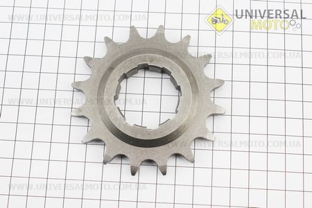 Зірка передня 520-16T. Китай (Запчастини  на мотоцикл ІЖ / UM3420-V20)