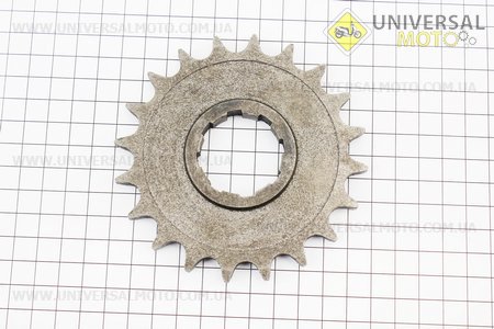 Звезда передняя 520-20T. Китай (Мотоцикл ИЖ / UM3420-V24)