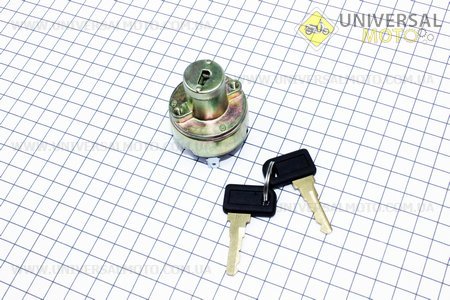 Замок запалювання. Китай (Запчастини  на мотоцикл ІЖ / UM3420-V69)