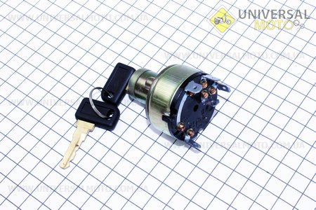 Замок запалювання. Китай (Запчастини  на мотоцикл ІЖ / UM3420-V69)