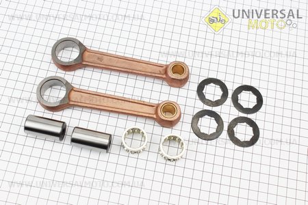 Шатун (втулка) комплект 2шт Юпітер. Китай (Запчастини  на мотоцикл ІЖ / UM3420-V89)