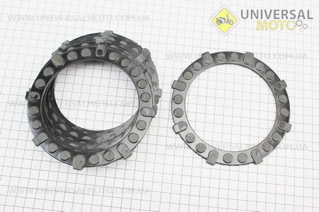 Диски зчеплення фрикційний 4,0мм комплект 7шт. Китай (Запчастини  на мотоцикл ІЖ / UM3421-V00)