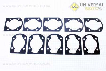 Прокладка цилиндра комплект 10 штук Юпитер-3-4. Китай (Мотоцикл ИЖ / UM3421-V10)