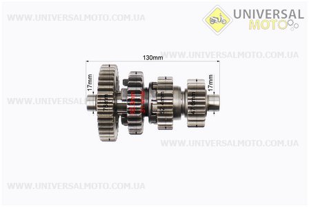Коробка передач (три валу з шестернями) Юпітер. Китай (Запчастини  на мотоцикл ІЖ / UM3421-V51)