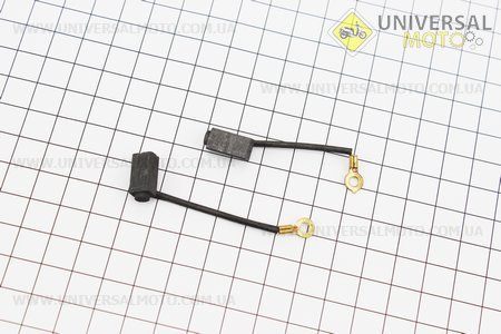 Щітки комплект 2шт 6V. Китай (Запчастини  на мотоцикл ІЖ / UM3421-V62)