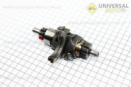 Вал червячный с вилками в сборе Юпитер