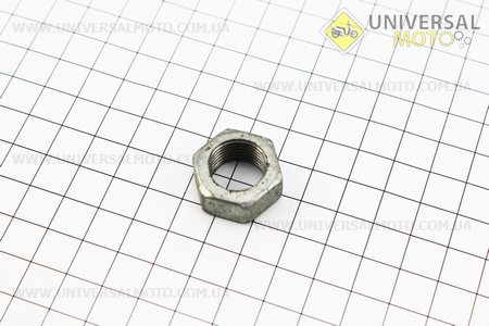 Гайка переднього колеса ІЖ, (передній зірки Мураха) М16 ліве різьблення. Китай (Запчастини  на мотоцикл ІЖ / UM3423-V57)