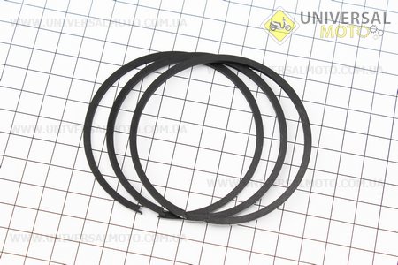 Кільця поршневі комплект 3шт Планета 4р. 74,00мм,. MOTUS (Запчастини  на мотоцикл ІЖ / UM3423-V97)