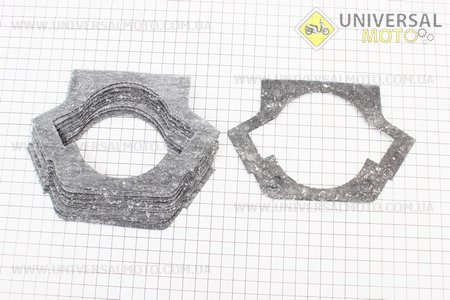 Прокладка циліндра Планета, комплект 10 штук, (пароніт). Украина (Запчастинина мотоцикл ІЖ / UM3424-V38)