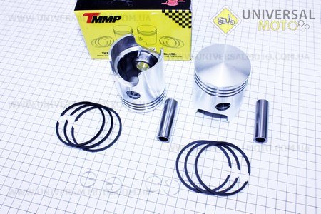 Поршень, кольца, палец комплект 2 штуки 12V STD. TMMP (Мотоцикл ЯВА / UM3430-V52)