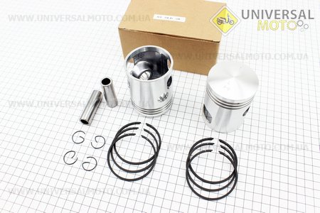 Поршень, кольца, палец комплект 2 штуки 6V STD. TMMP (Мотоцикл ЯВА / UM3431-V35)