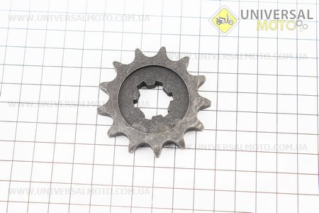 Зірка передня 428-13T. Китай (Запчастини на мотоцикл Муравей / UM3440-V37)