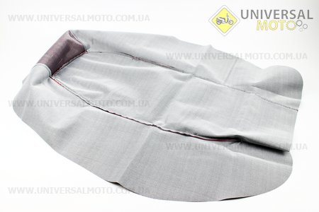 Чохол сидіння з червоною облямівкою. Китай (Запчастини на мотоцикл Муравей / UM3440-V43)