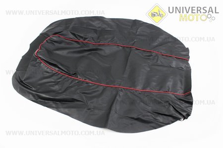 Чохол сидіння з червоною облямівкою. Китай (Запчастини на мотоцикл Муравей / UM3440-V43)