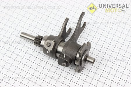 Вилки переключения передач в сборе. Китай (Мотоцикл Муравей / UM3440-V52)