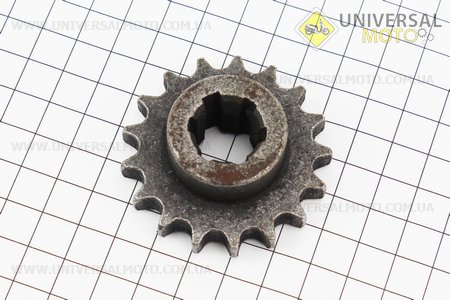 Звезда моторная 17T. Китай (Мотоцикл Муравей / UM3440-V58)