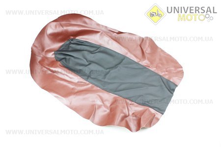 Чехол сиденья (эластичный, прочный материал) черный/коричневый. Украина (Мотоцикл Муравей / UM3440-V62)