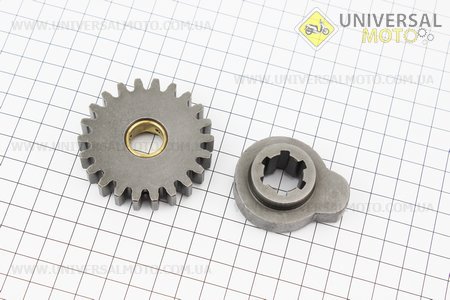 Храповик комплект. Китай (Запчастини на мотоцикл Муравей / UM3440-V69)