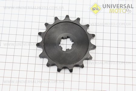 Зірка передня 520-15T. Китай (Запчастини на мотоцикл Муравей / UM3440-V87)