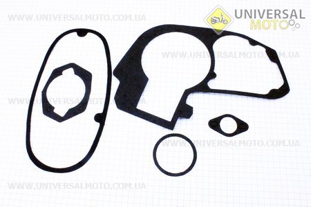 Прокладки двигуна, комплект 5 деталей, (папір). Украина (Запчастини на мотоцикл Восход / UM3450-V20)