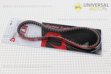Ремінь 788х17, ТЮНІНГ. DLH (Запчастини до японського скутера / UM3470-V26)