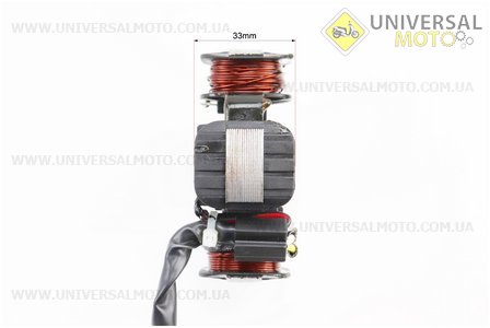 Статор магнето (генератора) Suzuki AD50 / 100 (4 котушки роз'єм "мама / тато 2 + 2 + 1") + Датчик Холла. TMMP (Запчастини до японського скутера / UM3470-V45)