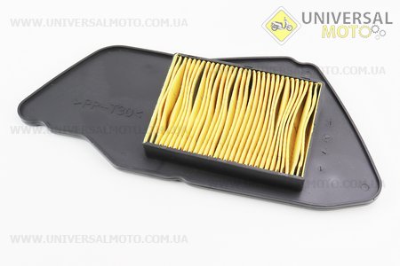Фільтр-елемент повітряний (пластик) "картон" Yamaha BWS125. Китай (Запчастини до японського скутера / UM3470-V70)