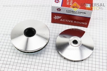 Варіатор передній комплект Honda CH125 + крильчатка. HAORUN (Запчастини до японського скутера / UM3470-V82)