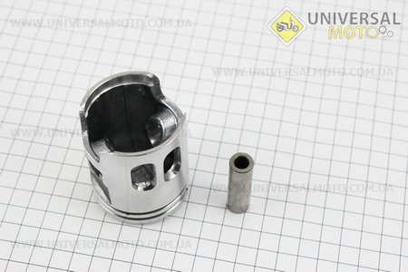 Поршневий комплект (поршень, кільця, палець) Yamaha AXIS-90 50мм +0,50 (палець 12мм) червона коробка. SEE (Запчастини до японського скутера / UM3471-V61)